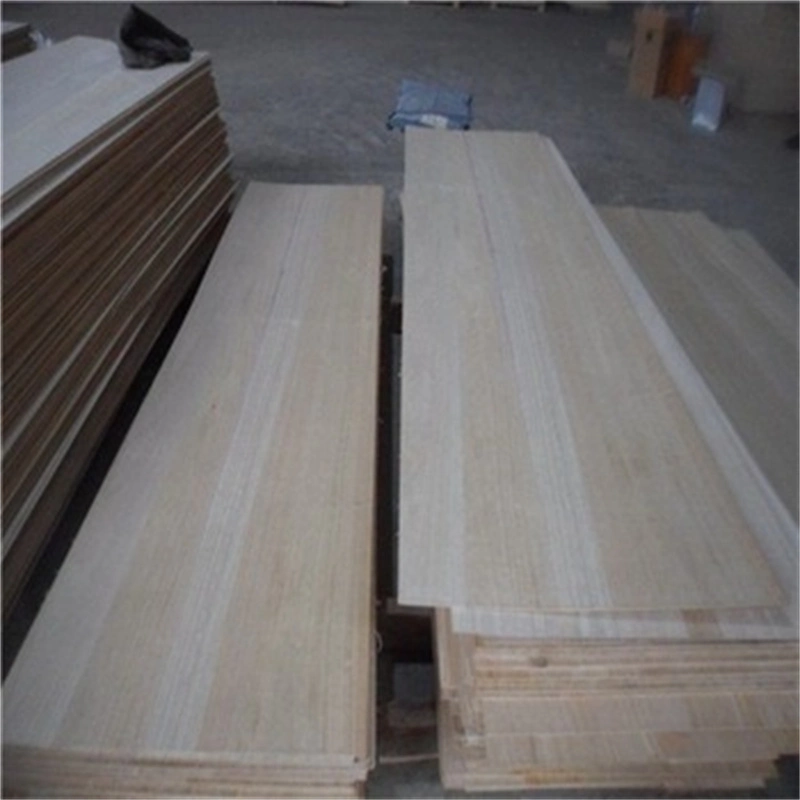 Rendimiento de alta calidad/alto costo de madera aserrada madera maciza de madera Madera de Paulownia junta mixta