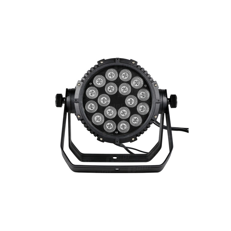 Guangzhou Stage Lighting Factory Directly Sales -RGBW 18PCS* 18W LED Waterproof PAR Can for Outdoor IP65 4in1 5in1 6in1 PAR Can Light