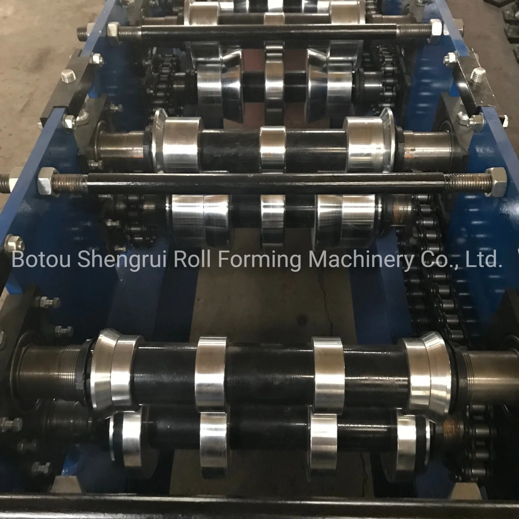 PPGI High Speed Prepainted Steel Roof Tile Ridge Cap Roll Forming Machine