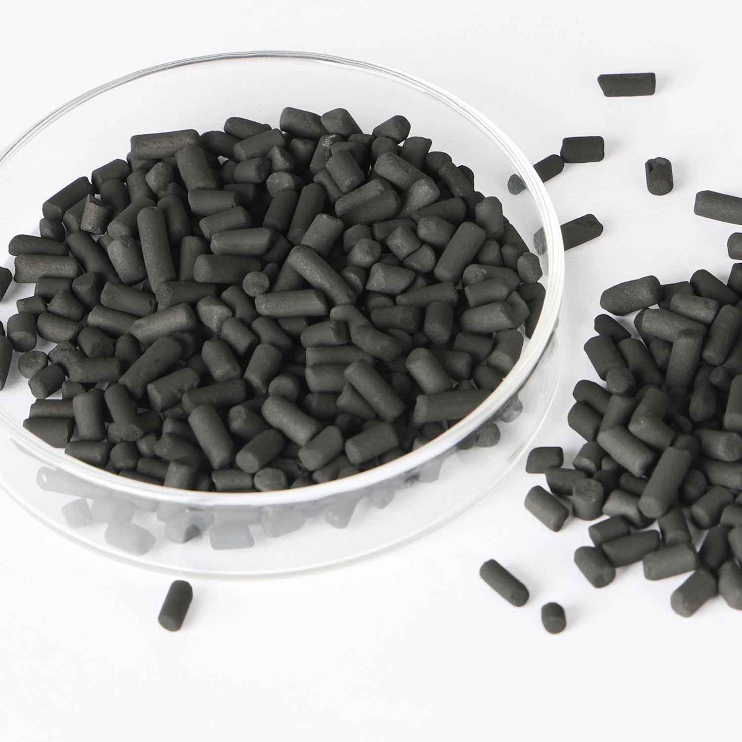 100 Prozent Ctc Jod Adsorptionswert Black Coal Columnar Aktiviert Carbon im Bereich Catalyst Carrier