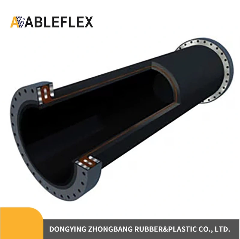 10 Inch Diameter Sand Dredging Rubber Suction Water Hose Flexible Discharge Hose for Industry Usage