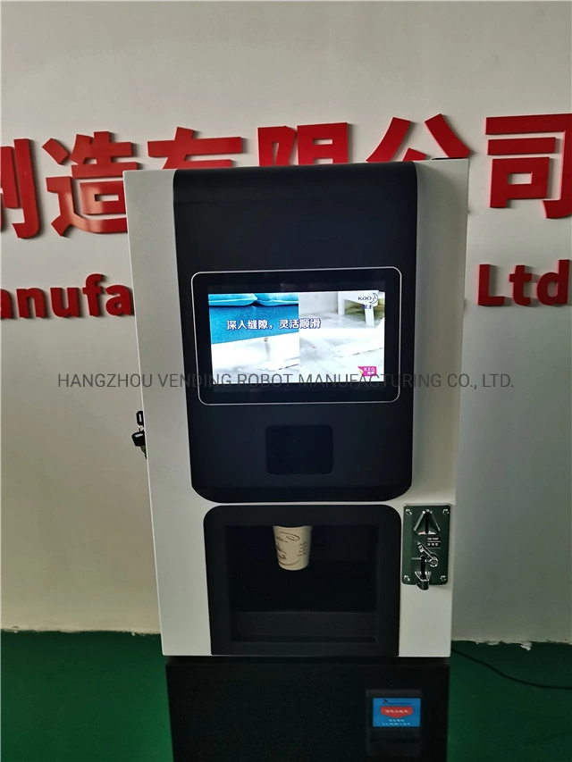 Máquina expendedora de café de la tarjeta de crédito completamente automático operado máquina expendedora de Café Espresso Wf1-306f