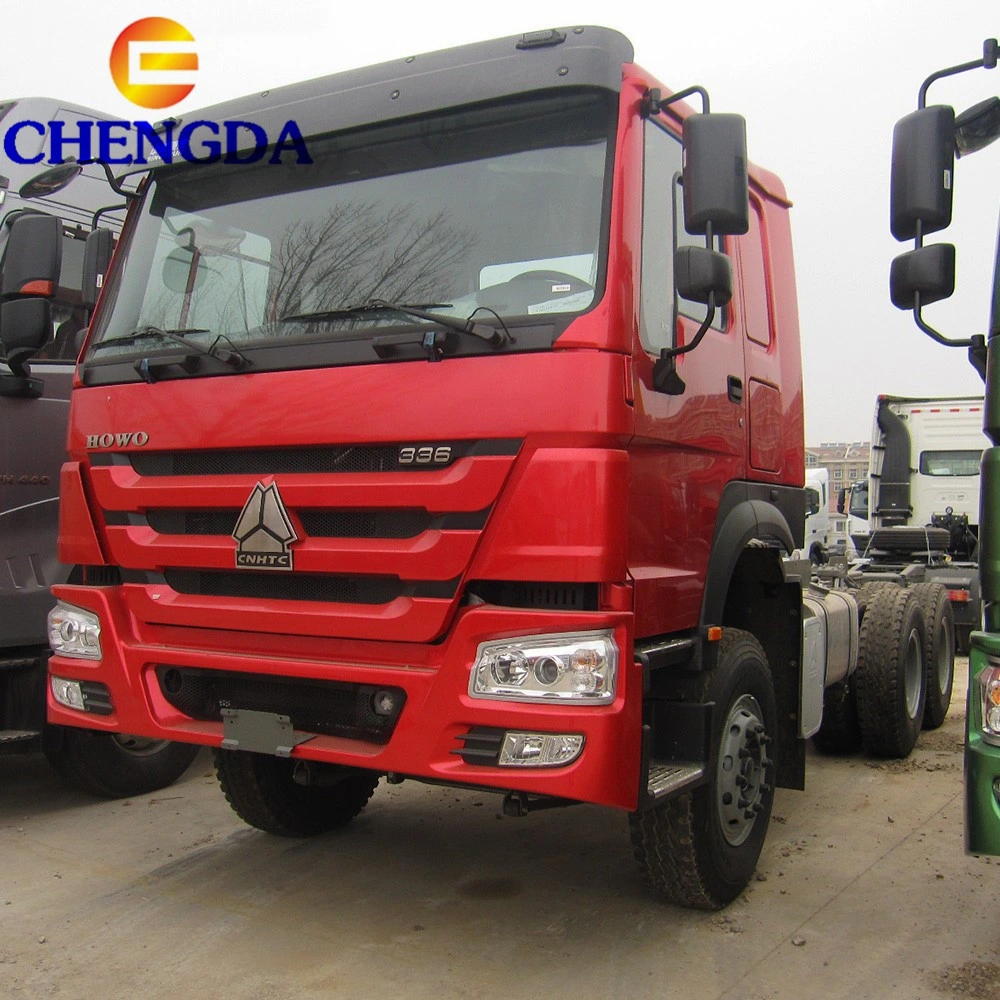 Manual HOWO Tractor Truck 4X4 Sinotruk Trailer Head Tractor Truck Low Price Sale