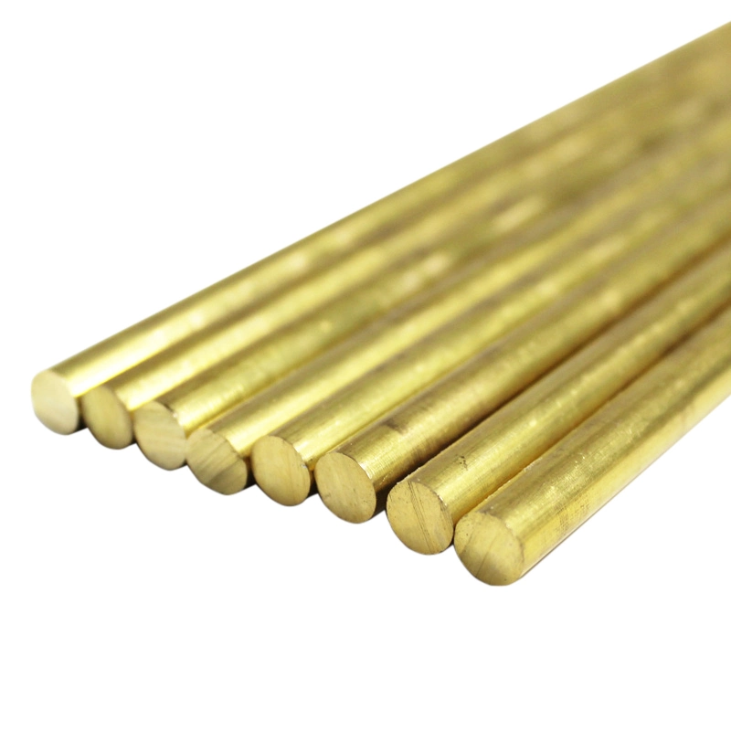 ASTM C10100/C11000 Copper Rod 8mm Copper Bar Price Yellow Copper Round Bar/ Brass Bar/Rod