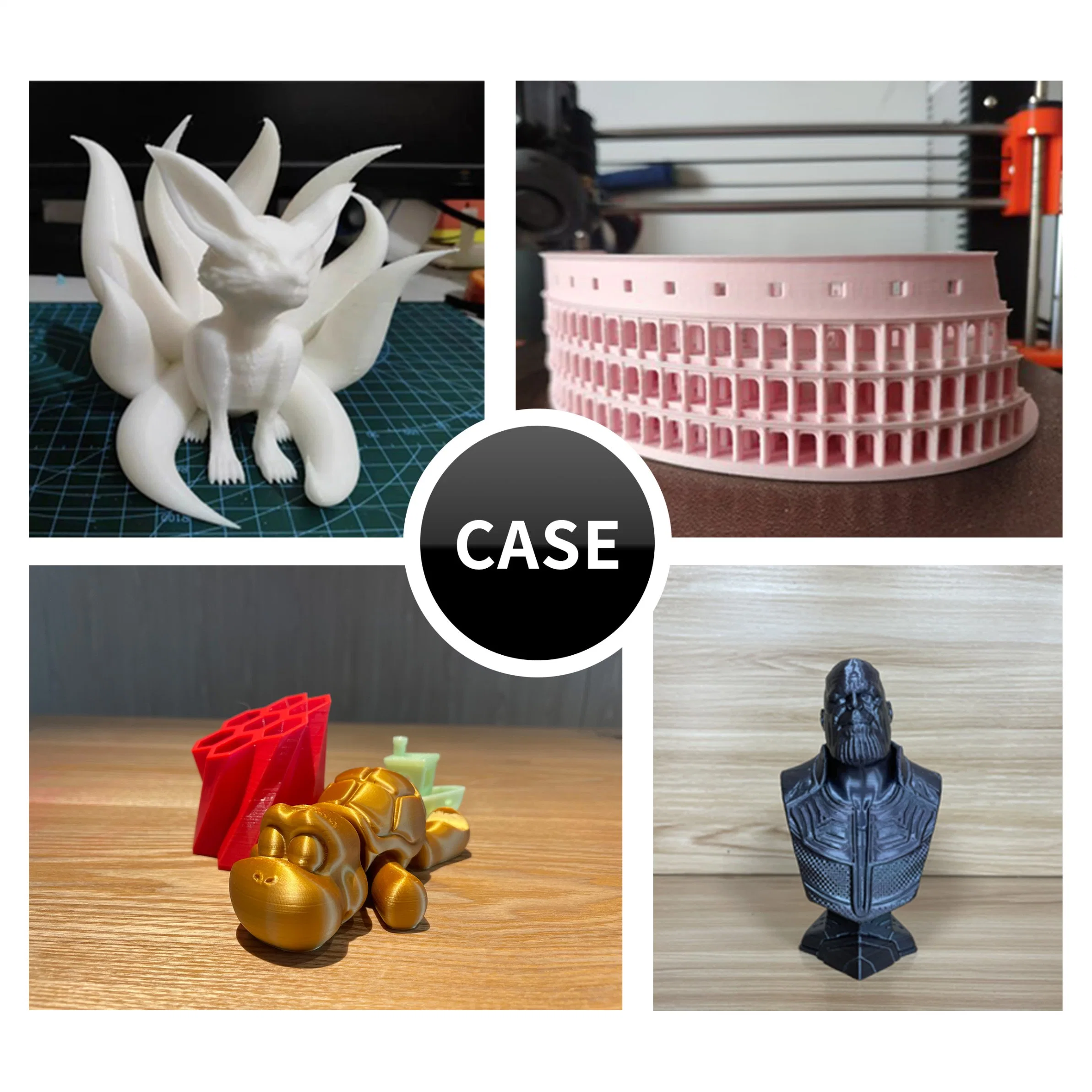 Iboss impresora 3D de alta calidad de suministro de filamentos de seda PLA mejorada la tenacidad de oro