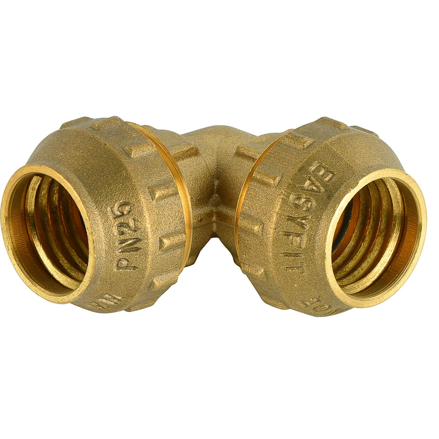 Good Quality Brass Elbow Compression Fitting for PE Pipe