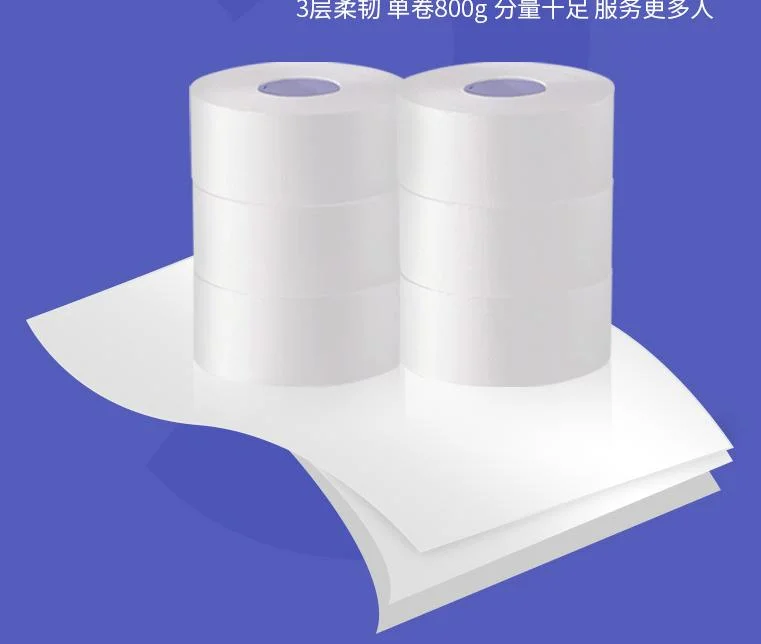 3Ply Bamboo OEM Manufacturers High-Level Wrapping-Printed White Toilet Tissue Paper 20g