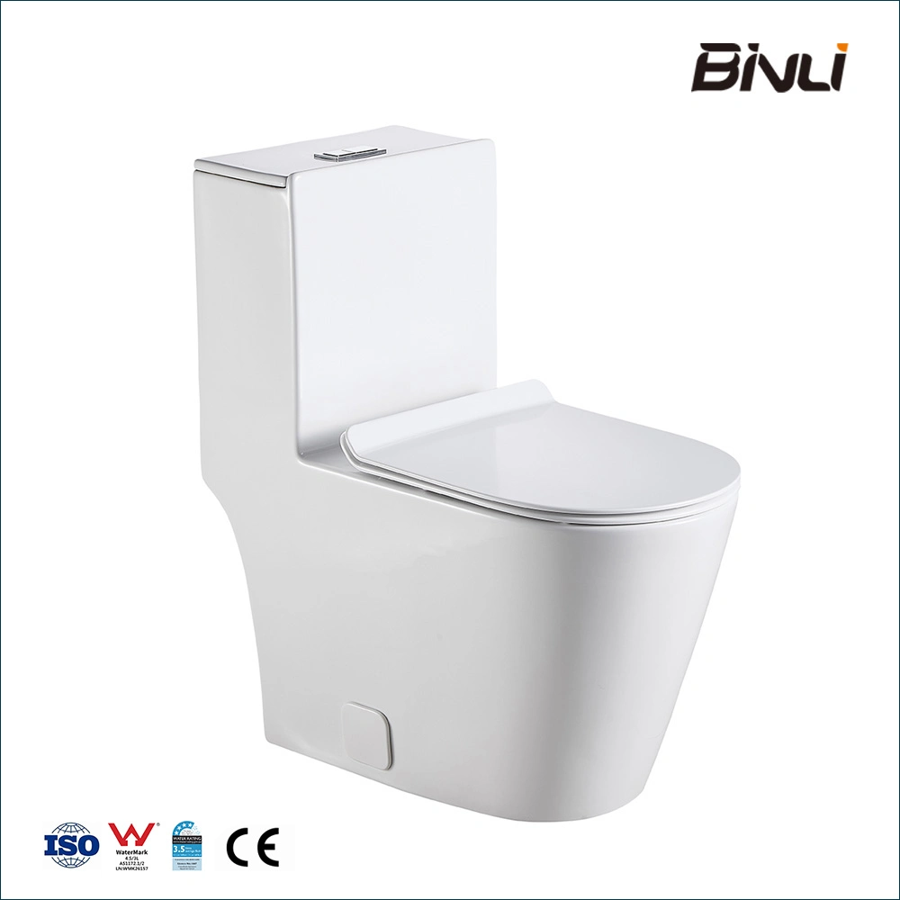 High quality/High cost performance Floor Mounted Sanitary Ware Tornado Ceramic Bathroom One Piece Toilet Commode