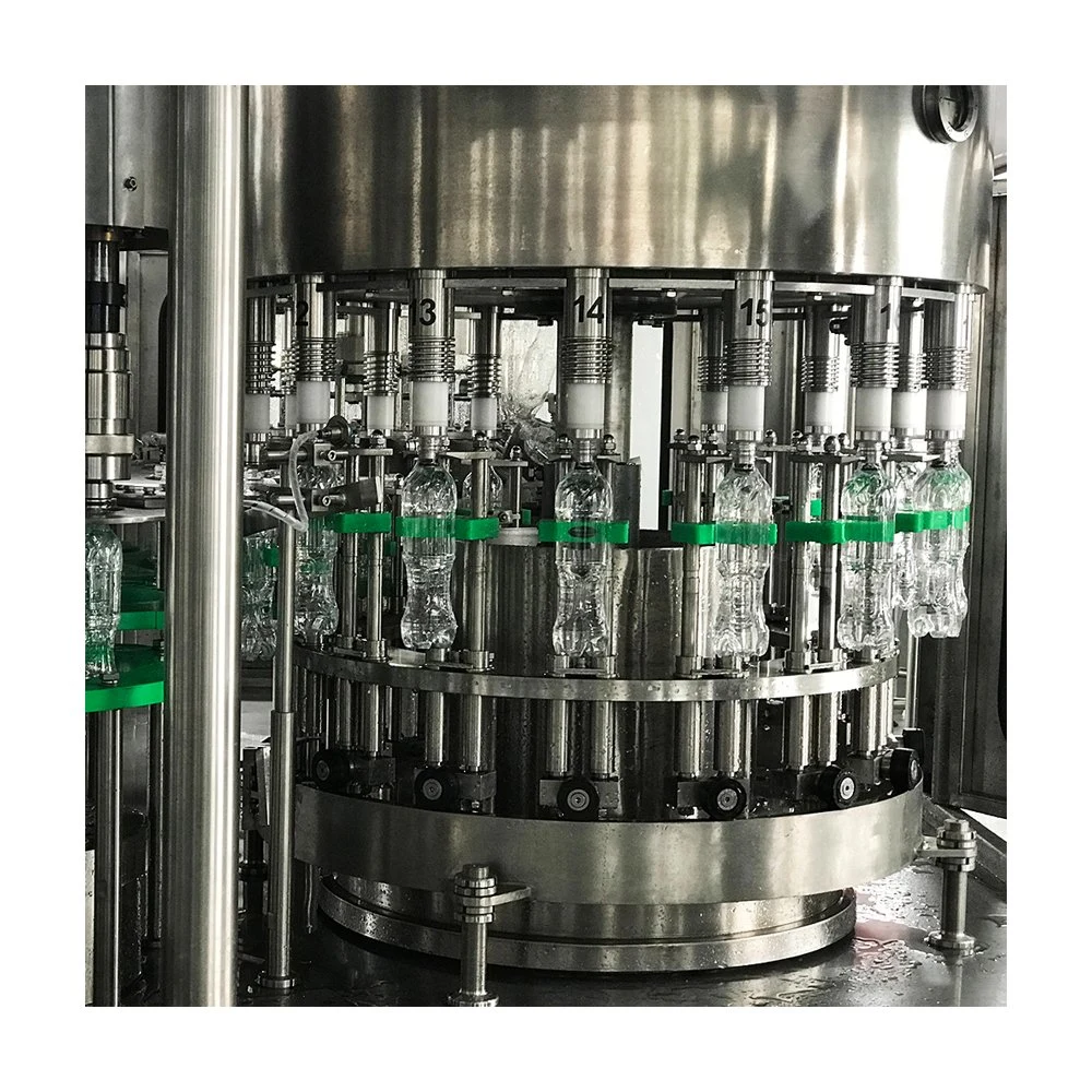 Automático 3 em 1 Pure Water Bottling Line bebidas Linha de produção de água mineral Máquina de enchimento