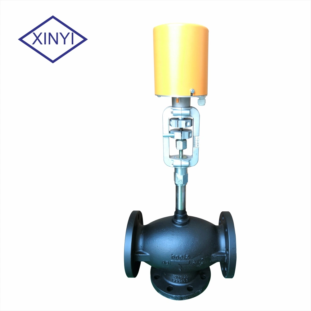 P. Pi. Pid. 4-20mA 0-10VDC Electric Control Motorized Medium Pressure Steam Control Valve for Setting Machine