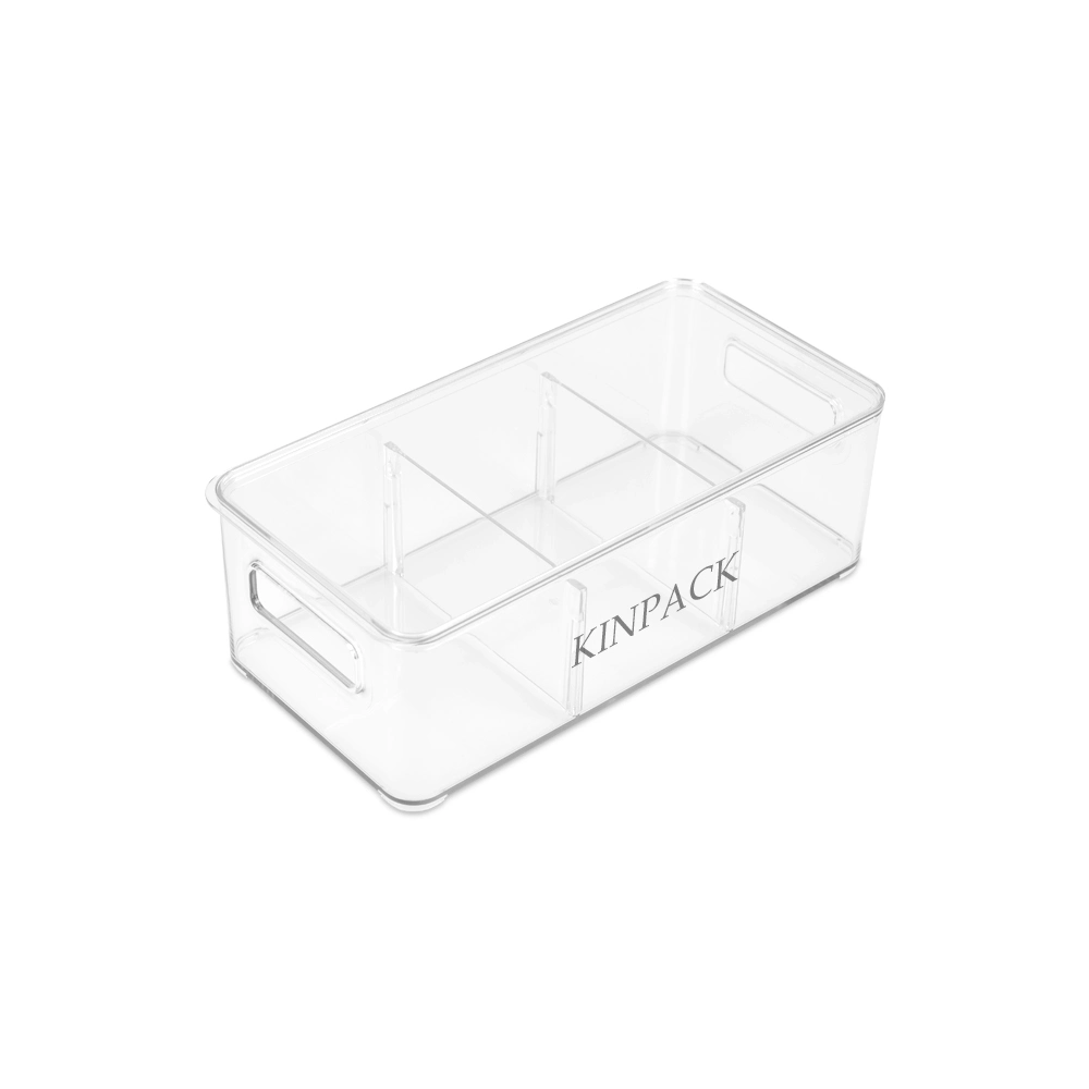 PET Transparent Clear Plastic Organizer Box