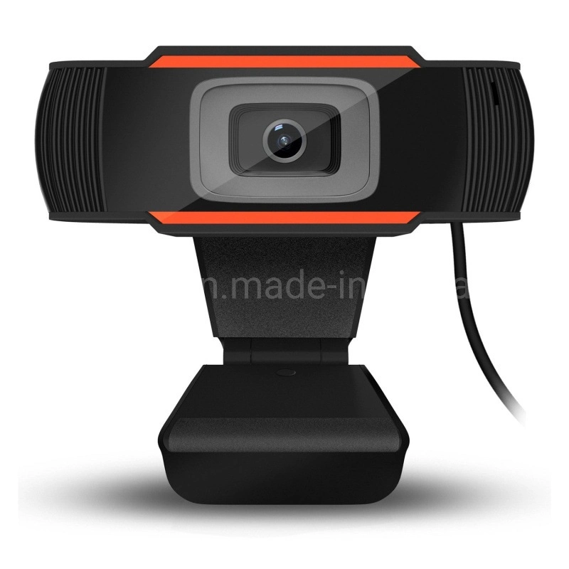 480p/720p/1080p Cámara Webcam con micrófono HD incorporado, Video Conferencia Mini Cámara USB, Cámara IP, Cámara Web para Educación en línea PC portátil LCD Disaply