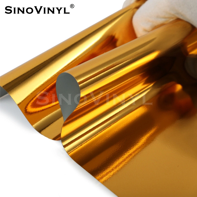 SINOVINYL mayorista metálicos de alta calidad suave Vinilo de transferencia de calor Rodillo para T-shirt Cricut vinilo