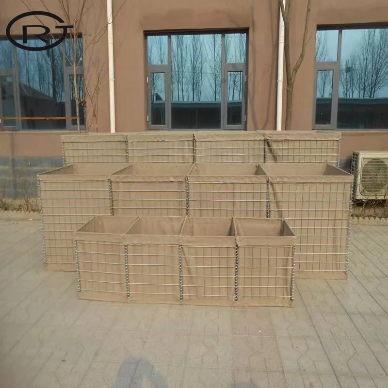 High Strength Big Sand Hesco Barrier Mil8 Itary Sandbags Defensive Barrier Hesco Bastion