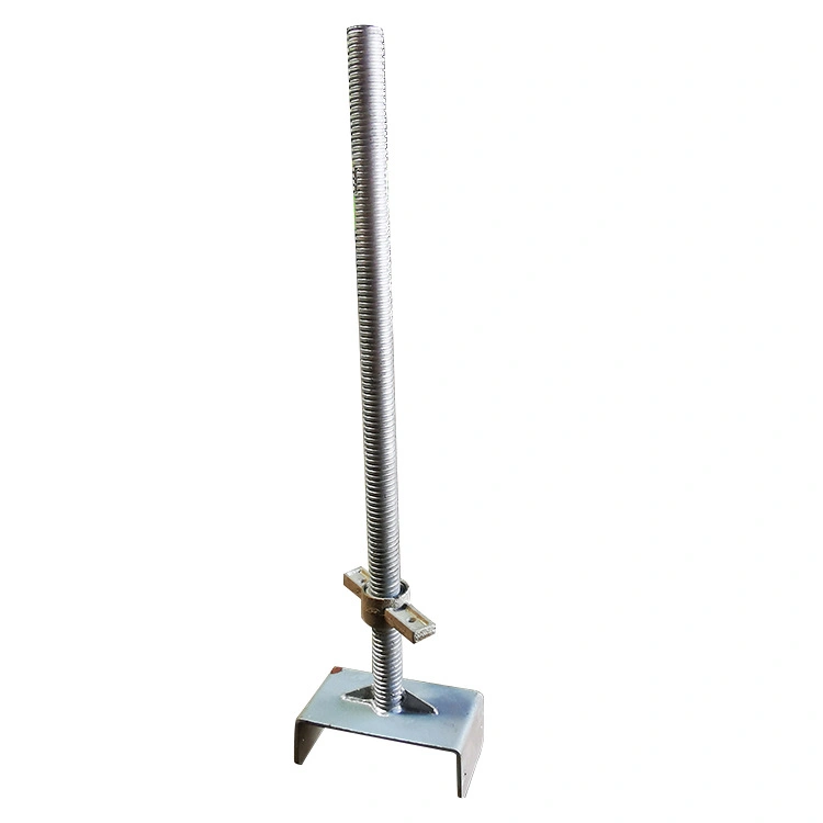 Factory Price Adjustable Construction Accessories Scaffolding U Head Jack Base