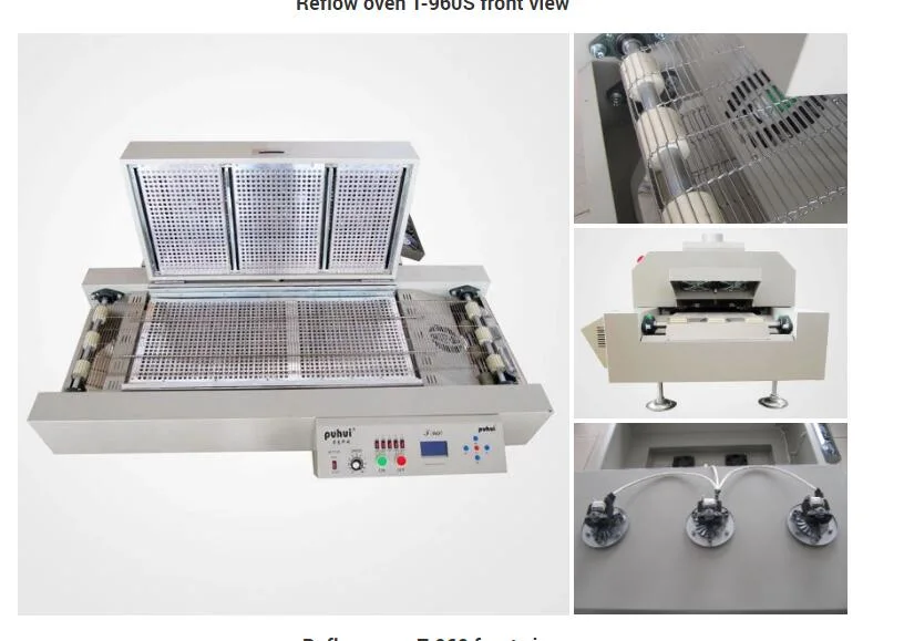 SMD SMT Benchtop Lead-Free Infrared Reflow Soldering Oven T960s