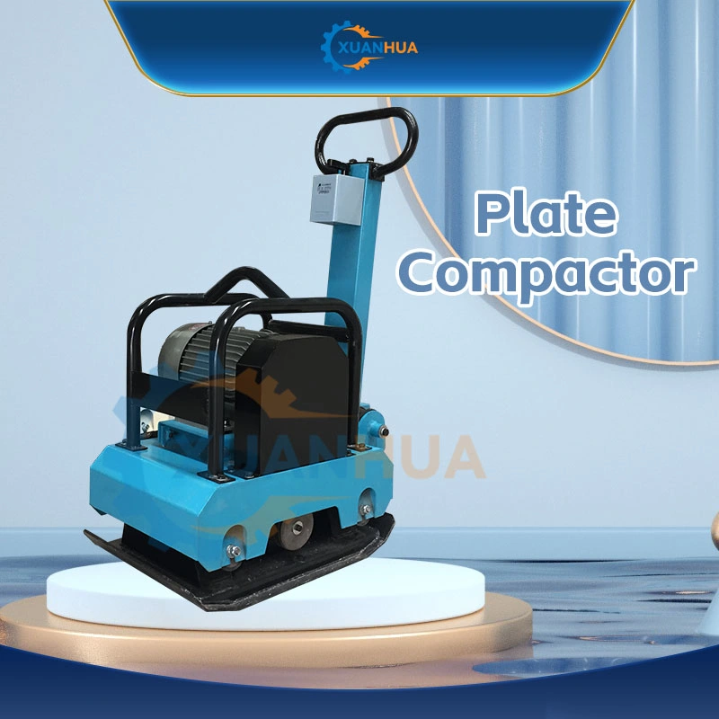 Soil Plate Compactor Asphalt Road Repair Electric Asphalt Vibratory Plate Compactor