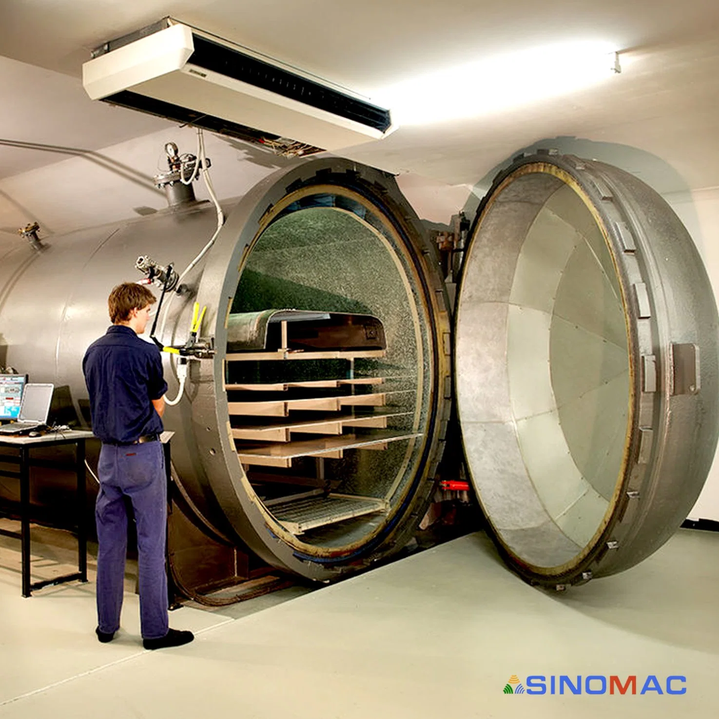 26000X 2850 mm de la madera la impregnación Autoclave con la certificación ASME VIII