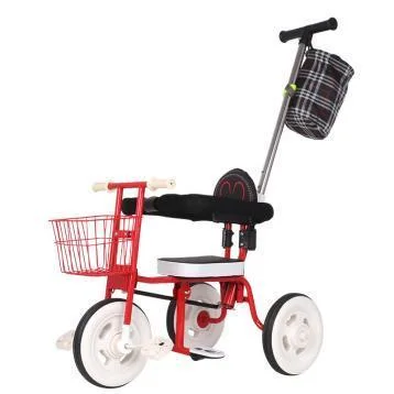 Factory Customized 3-Wheel Baby Balance Bike/2-4 Years Old/with Push Handle