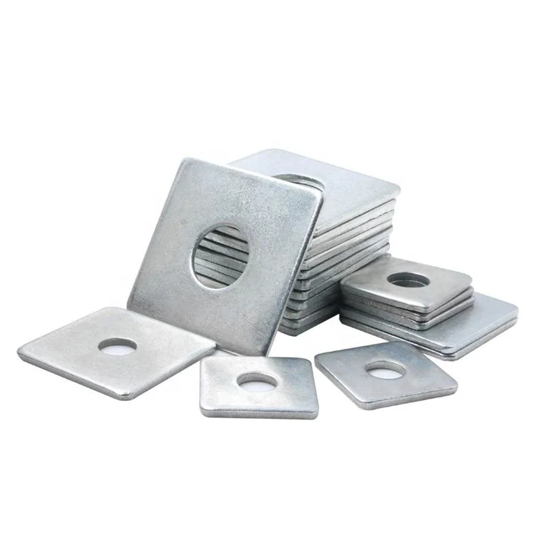 Stainless Steel Square Washer, Flat Washer, Spring Washer