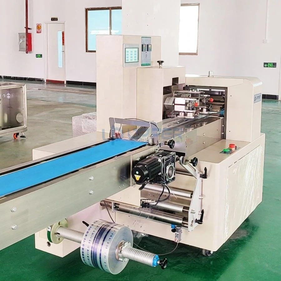 Extruder Packaging Machines Dough Candy Steamed Buns Pie Cake Biscuit Bread Fondant Snack Plastic Bagging Food Clay Pasta Flow Pillow Extruder Packing Machine