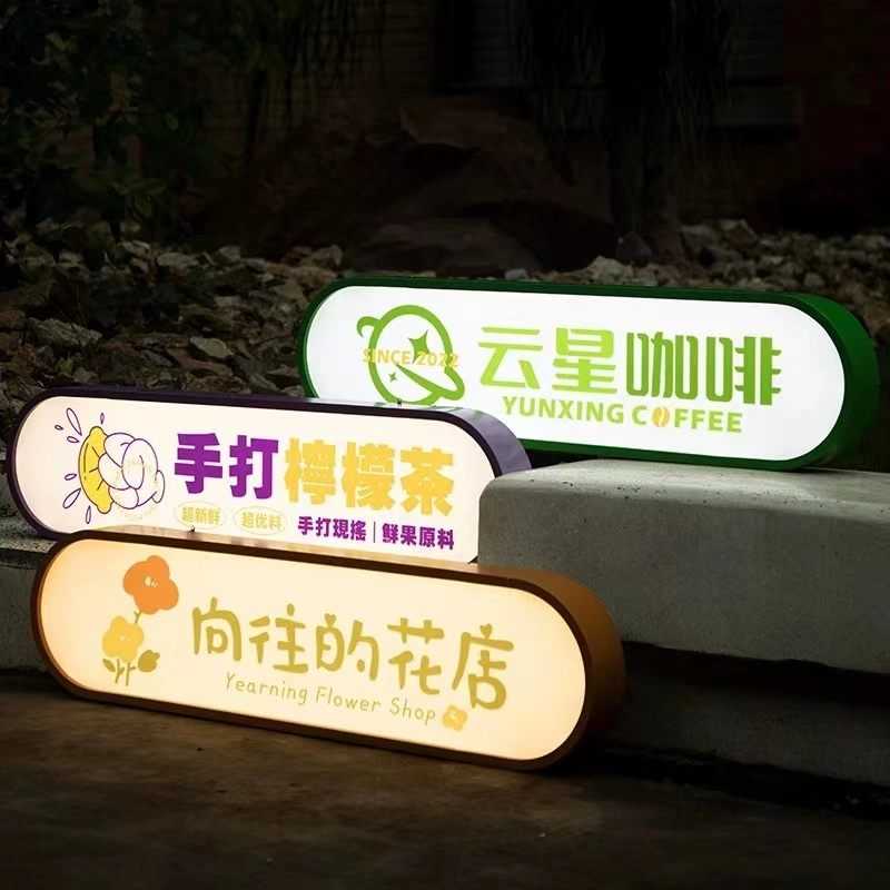 Sz Factory Customized Acrylic Wall Hanging Light Box Outdoor Waterproof Light Box