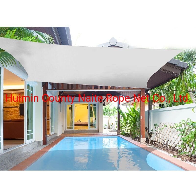 LDPE Coated HDPE Sun Shade Canopy Awning Fabric Cloth 95%UV Block Commercial Grade for Privacy Backyard Camp Playground Pools -We Make Custom Size&Colour