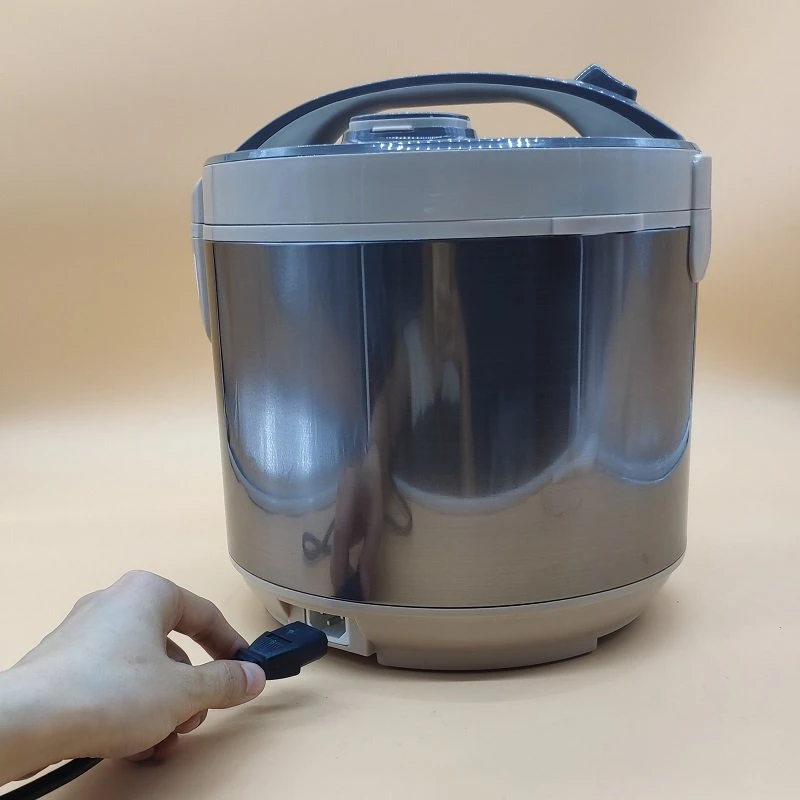 Electrical Appliance of Rice Cooker with Double Non Stick Coating Aluminium Pot and Keep Warm Heating Plate