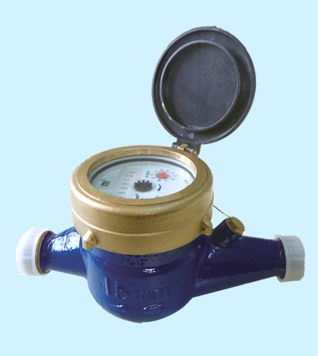 High Accuracy DN20 Class B Cast Iron Single Jet Mechanical Hot Water Meter