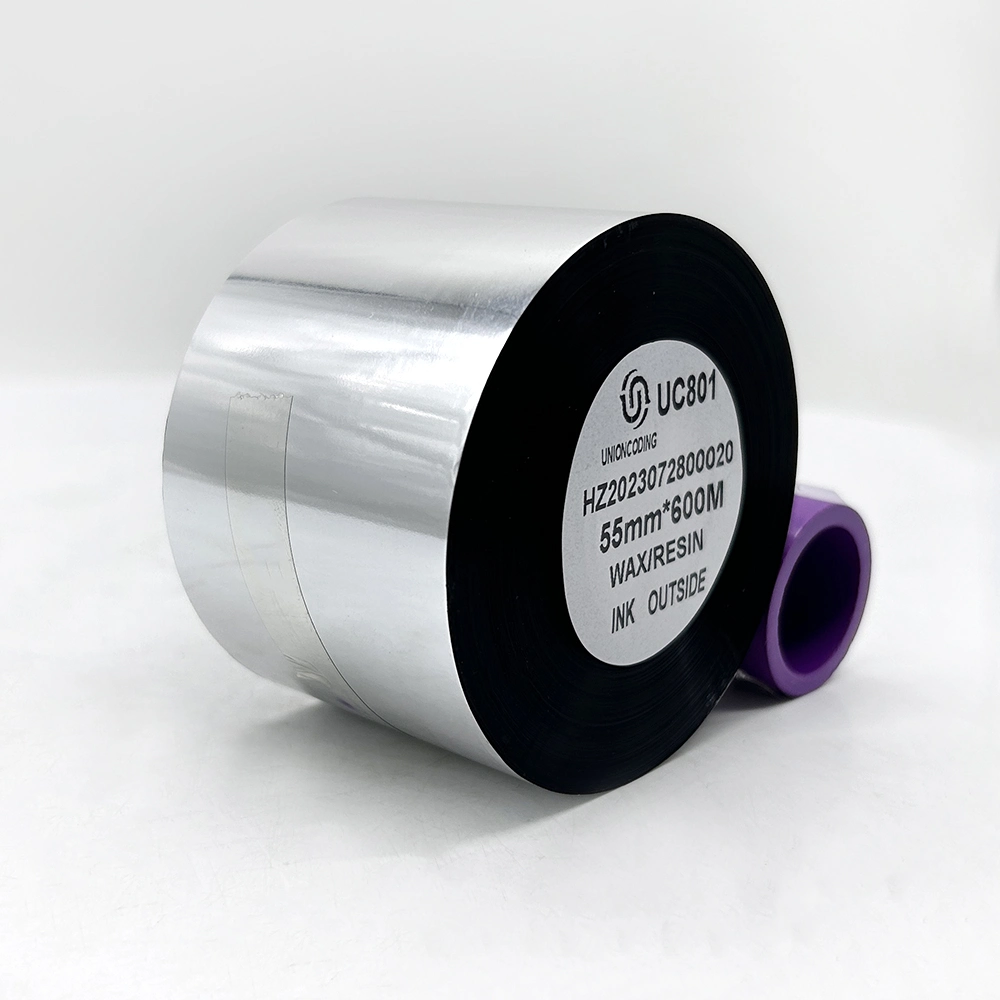 UC800 33mm 600m Near Edge Resin Thermal Transter Tto Ribbon for Smart Date Printer Markem Imaje 3520 Ink Ribbon