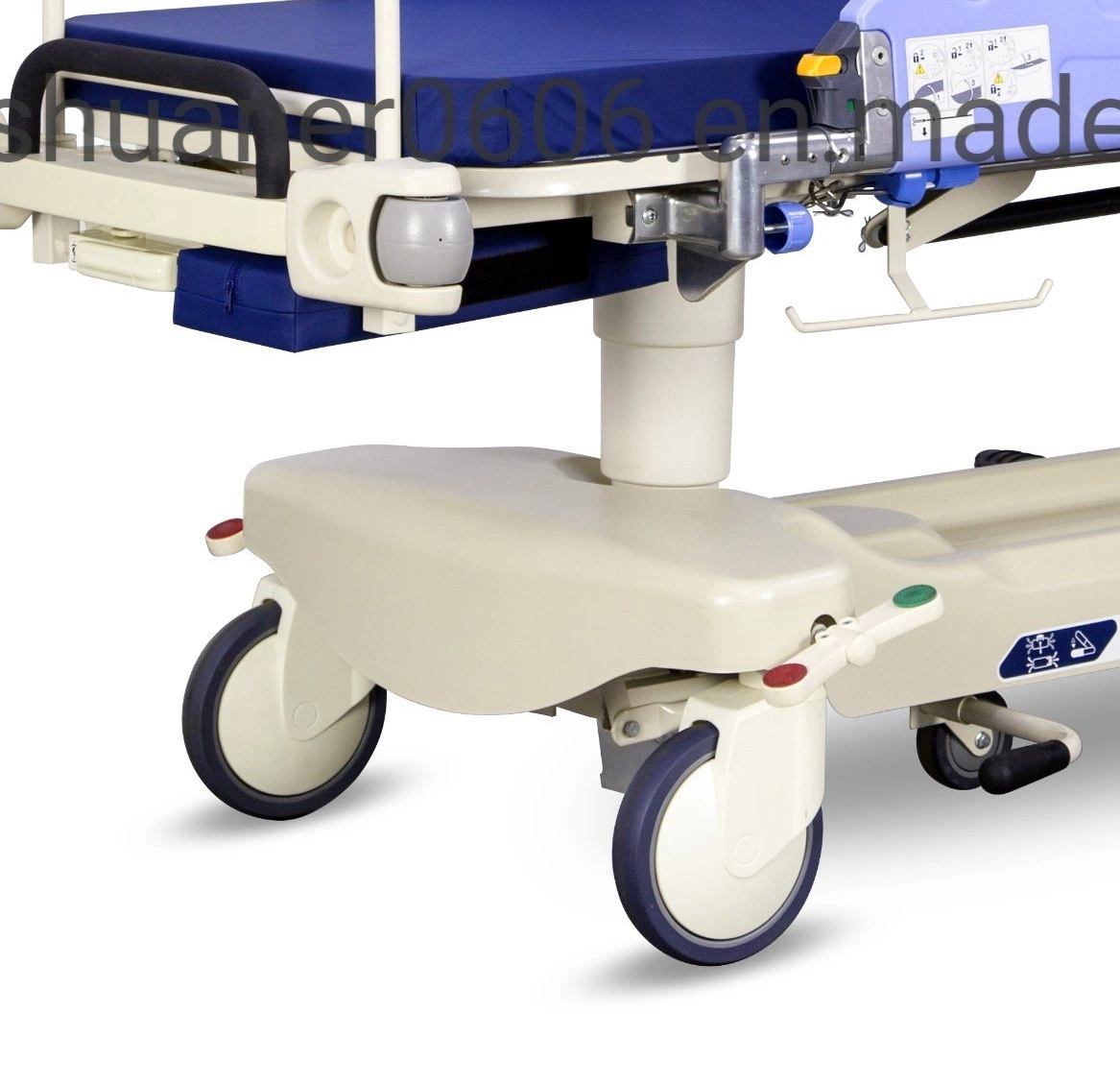 Medical Emergency X-ray Transport Hospital Hydraulic Stretcher