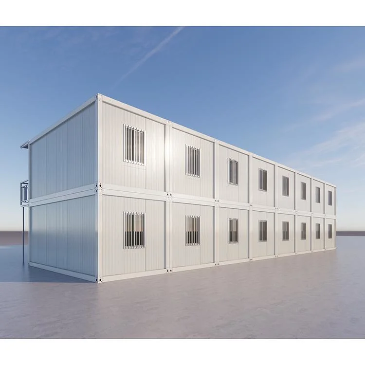 Wohnheime temporäre Büros vorgefertigte Container House OEM demontierbar Prefab