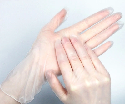 Factory Direct Wholesale/Supplier Custom Food Grade Household Cleaning Safety Gloves Disposable Transparent PVC Hand Gloves