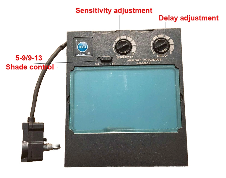 RHK 2022 Vollfläche CE Großansicht True Color Solar Panel Auto Dimming Aufkleber Arc Grinding Schweißhelm