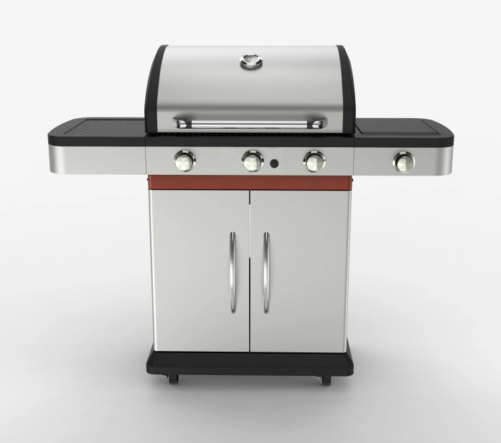 Euro Cheap 3 Burner Gas Grill Barbecue on Sale