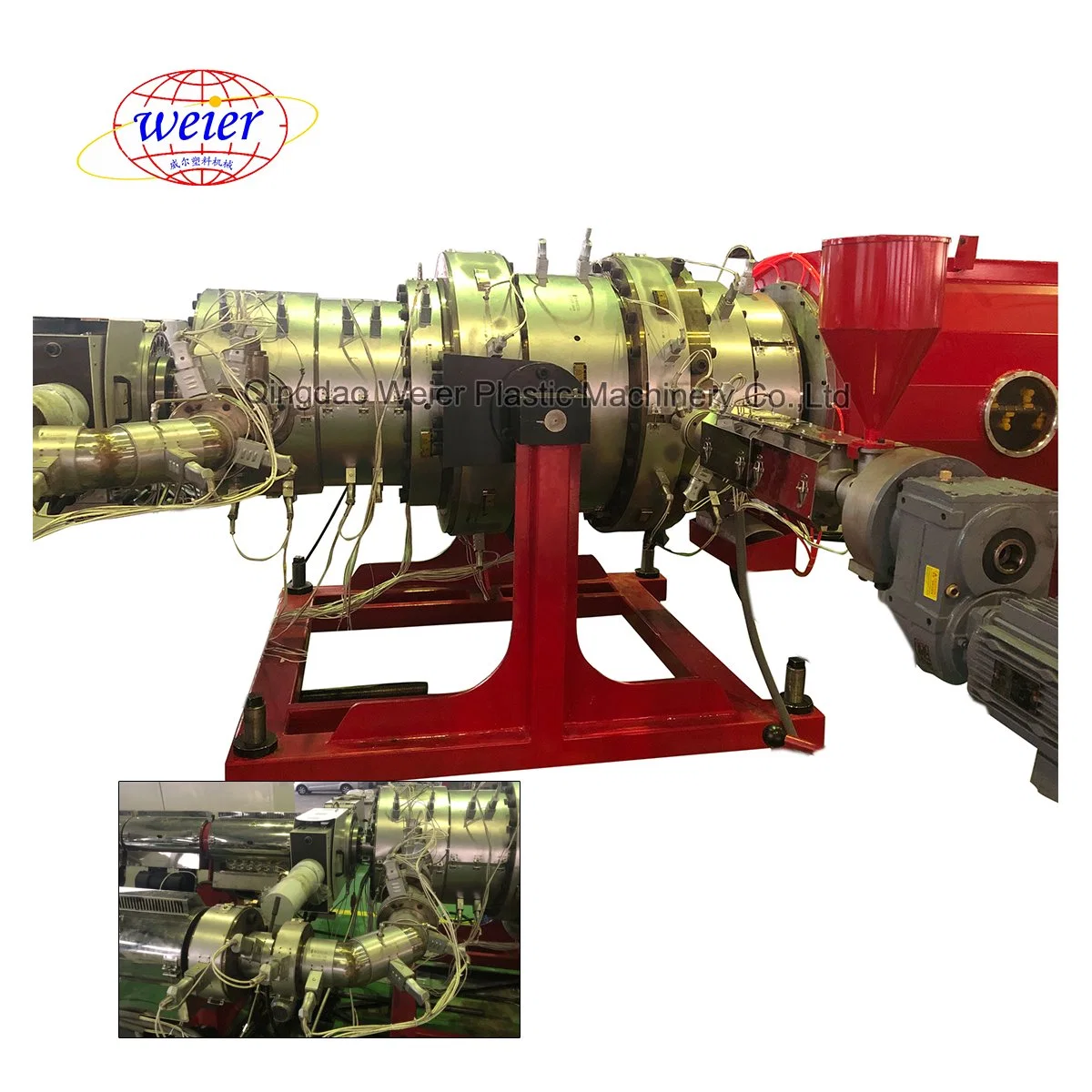 PE HDPE Plastic Pipe Making Machine Extrusion Line (SJ-90/38) with Certification Factory Price