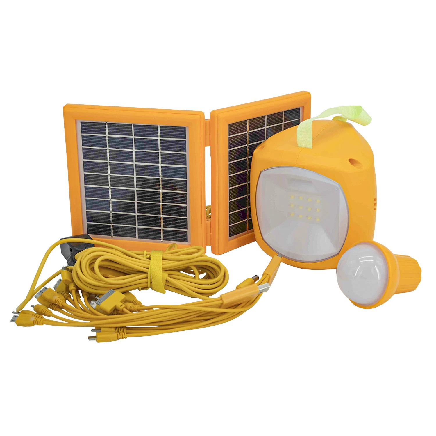 Portable LED Solar Lantern with Mobile Phone Chargers for Emergency/Camping or Reading