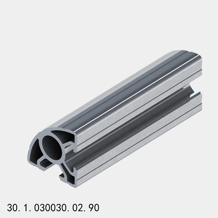 Extrudiertes Baumaterial Aluminiumprofil 3030 T Nut