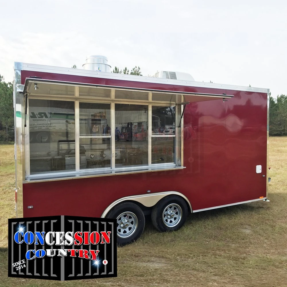 Newest Stand Cuisine remorque Fryer cuisinière Expédier par la mer