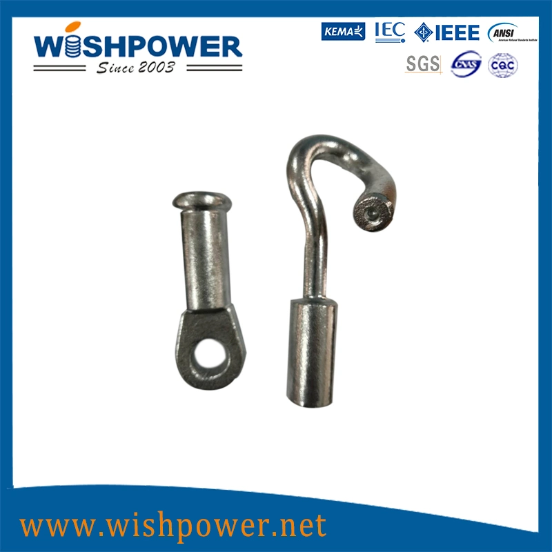 Pole Line Hardware Power Fitting Forged Oval Ball Eye Socket Clevis Fittings