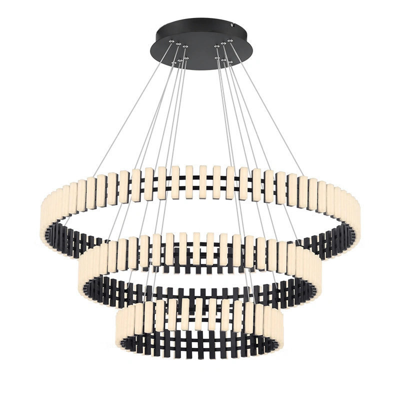 LED Acrylic Modern Luxury Round LED Pendant Light Chandeliers Lighting Interior Light