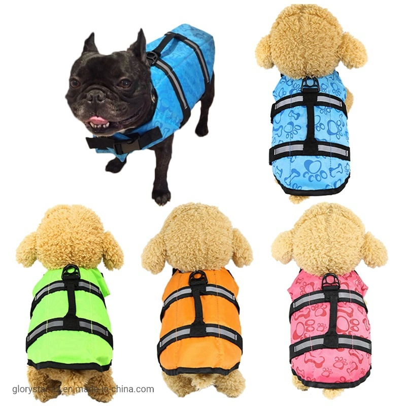 Piscine extérieure de la vie de chien Veste Gilet maillot de bain Accessoires pour animaux de compagnie