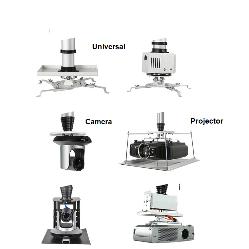 Motorized Customize Projectors CCTV Camera Mounts for Conference Rooms Video Calls