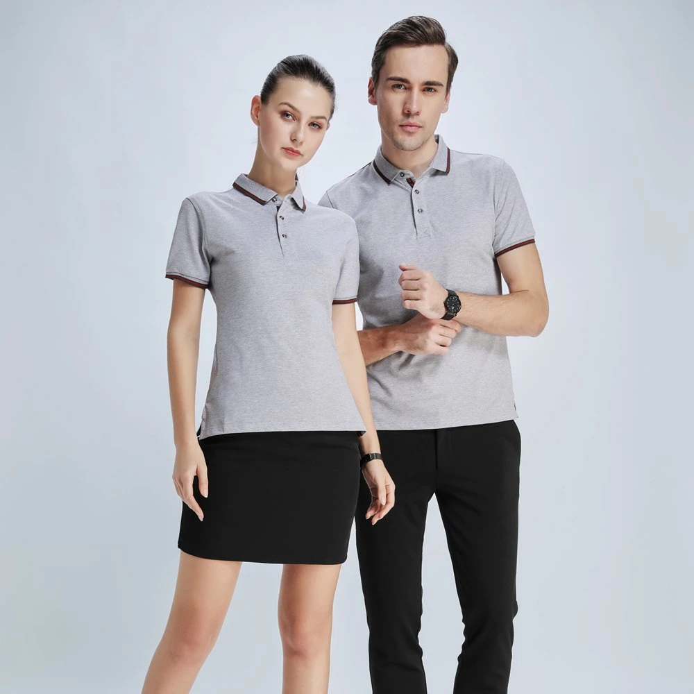Wholesale Customized Polo Shirts Couple Style Fashion Short-Sleeve Polo Shirts