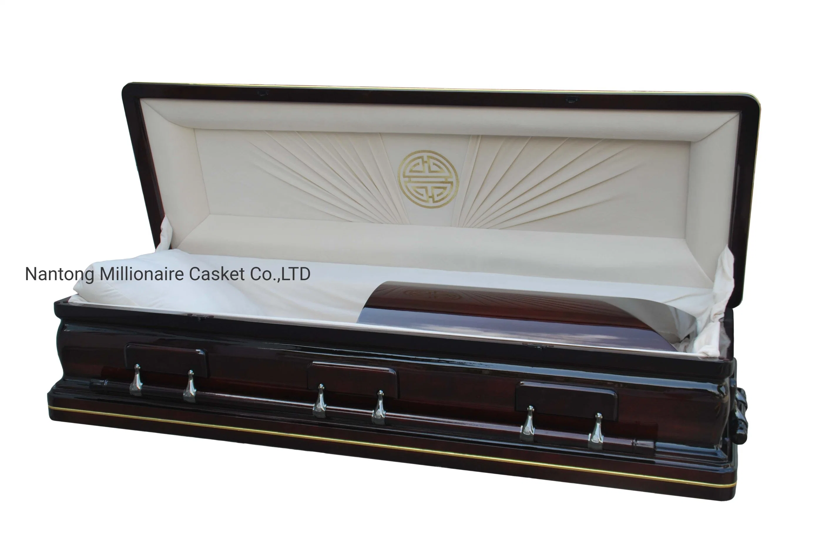 Funeral Wood Casket From Original Factory and Direct China Manufacturer