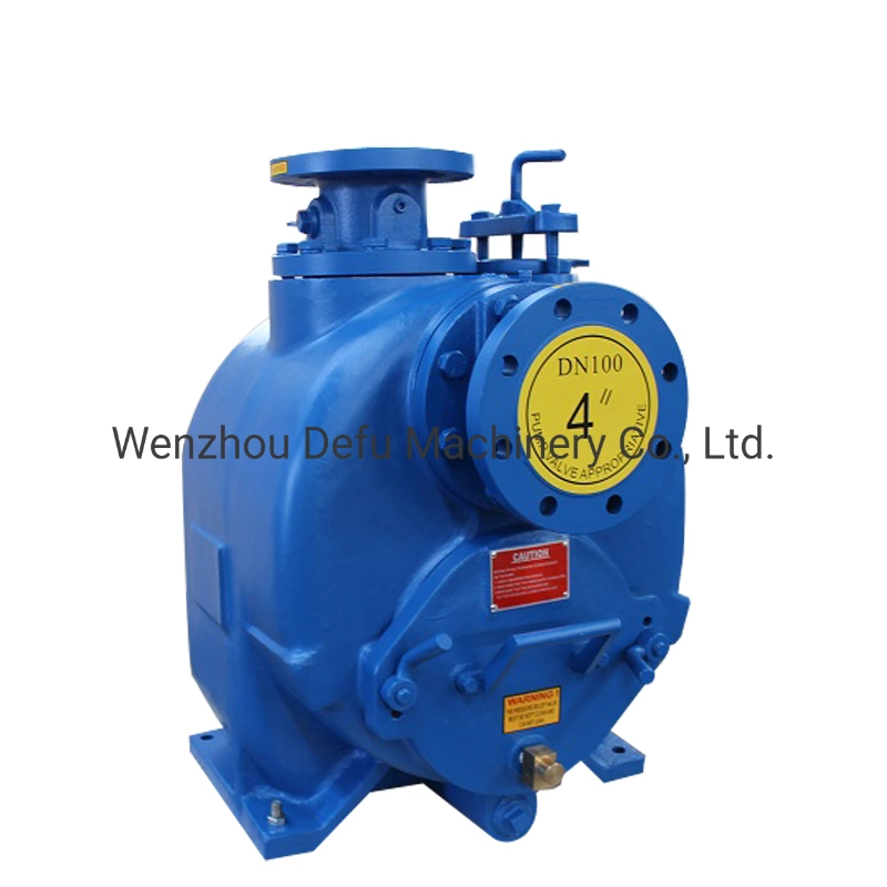 100m3/H 4 Inch Self Priming Diesel Engine Sludge Pump