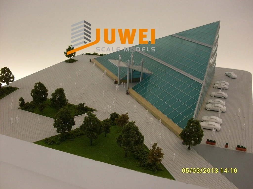 Architectural Model of Miniature Building (JW-364)