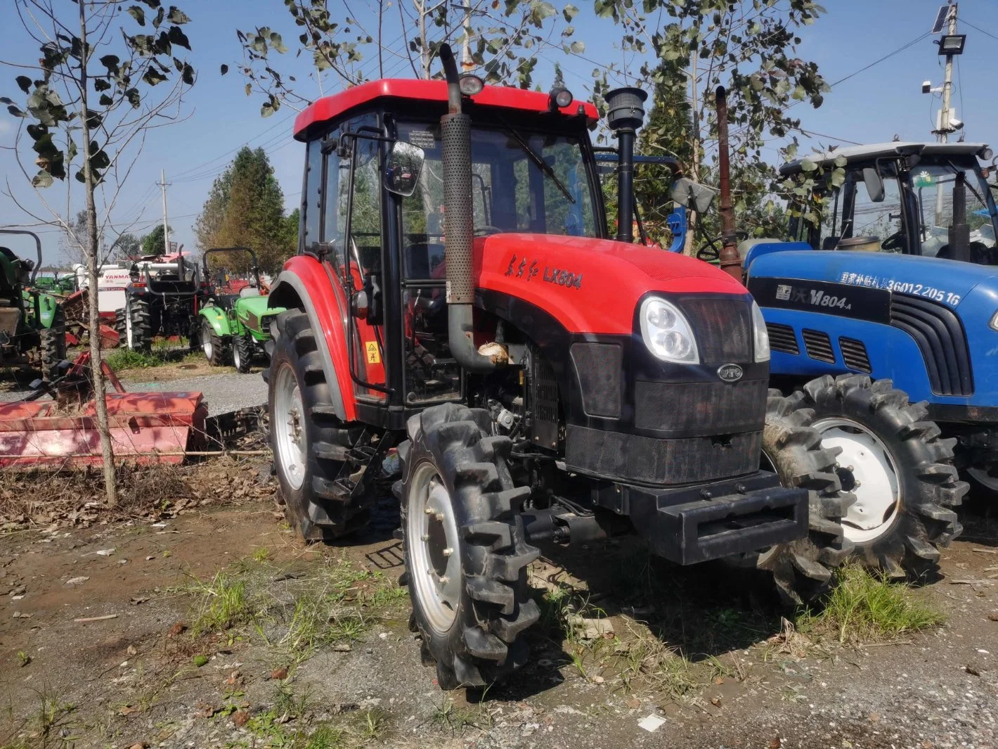 Used Agricultural Machinery Small Tractor 80HP 4X4 Wheel Drive