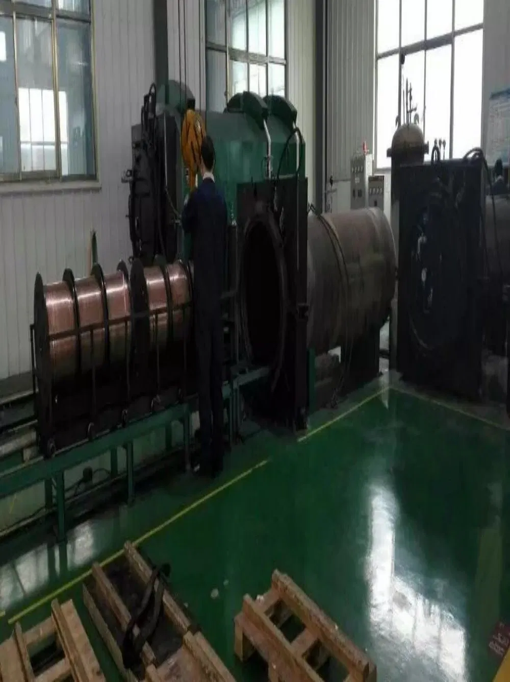 Trolley/ Car Bottom Type High Temperature Electric Resistance Heat Treatment Annealing Furnace