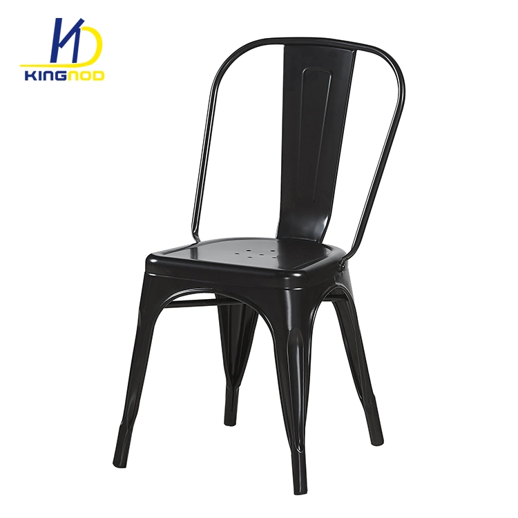 Commercial Industrial Bistro Cafe Hotel Iron Restaurant Stackable Tolix Metal Chair